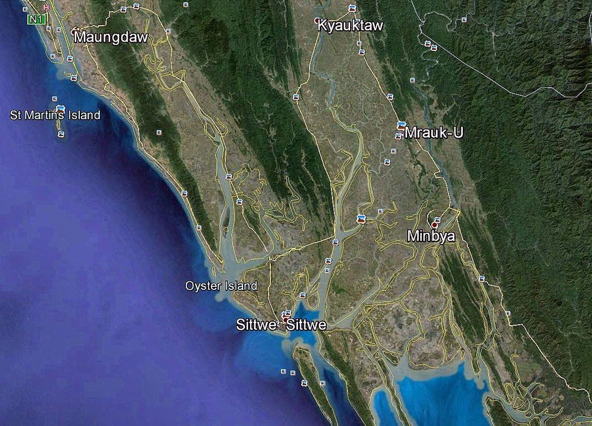24. Map of Northern part of Rakhine State.JPG 24. Map of Northern part of Rakhine State.JPG