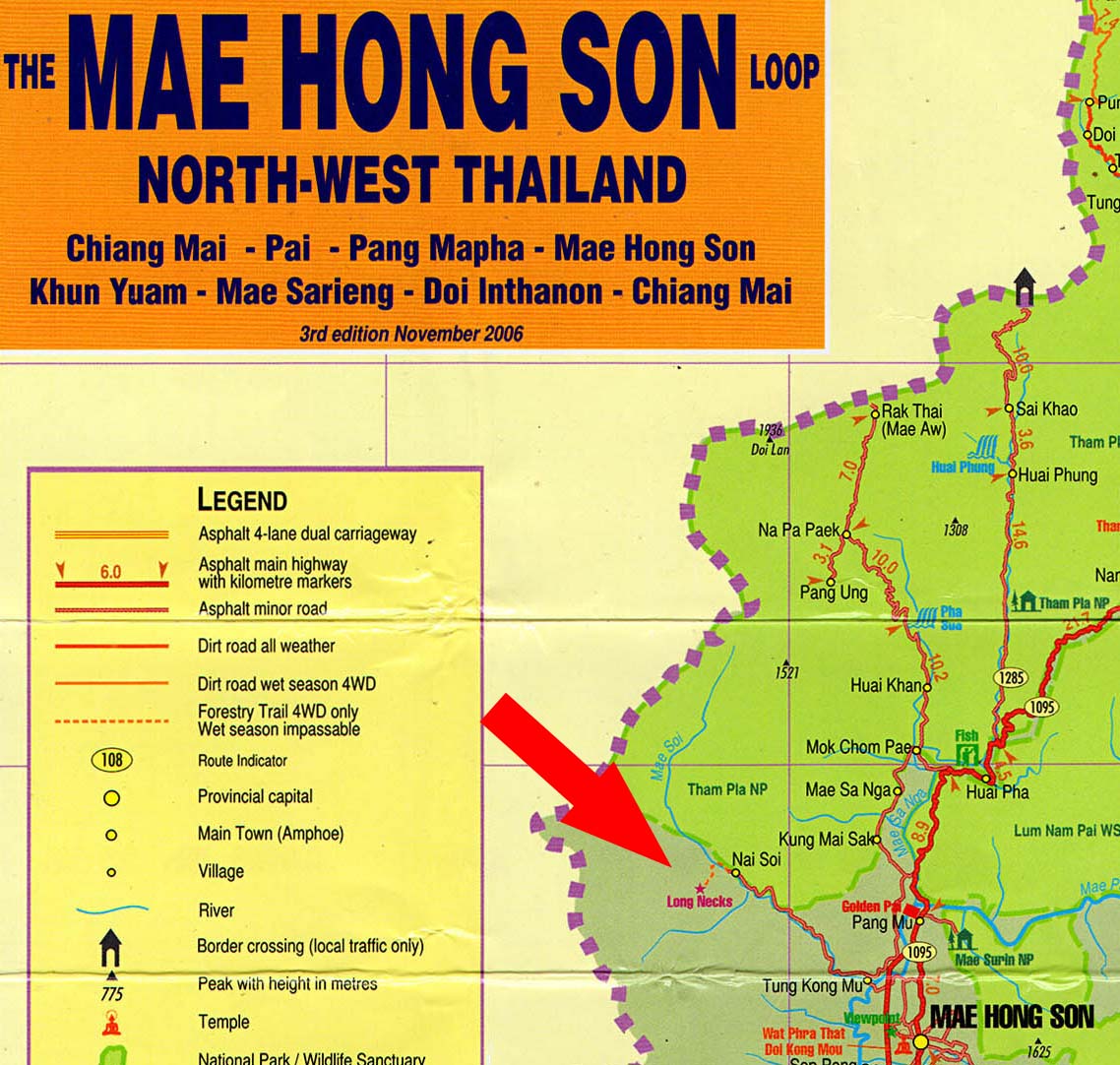 GT Rider Mae Hong Song Loop Map 3rd Edition 2006.jpg