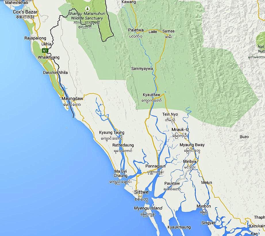 Map of Northern Rakhine State.JPG Map of Northern Rakhine State.JPG